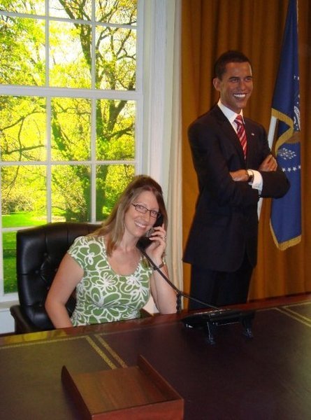 "Hello. Mr.President's office. Briana speaking."