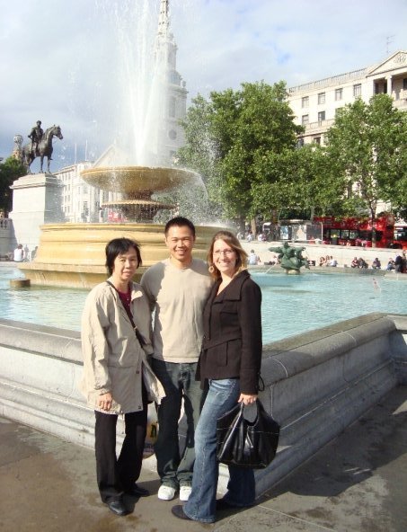 Quan, Will, Bri - Trafalgar Square