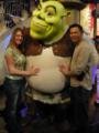 Cuddling with Shrek