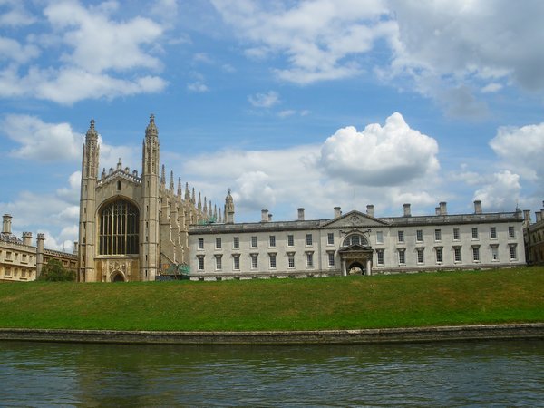 King's College Chapel, viewed from the River Cam