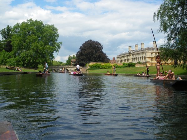 punting on River Cam