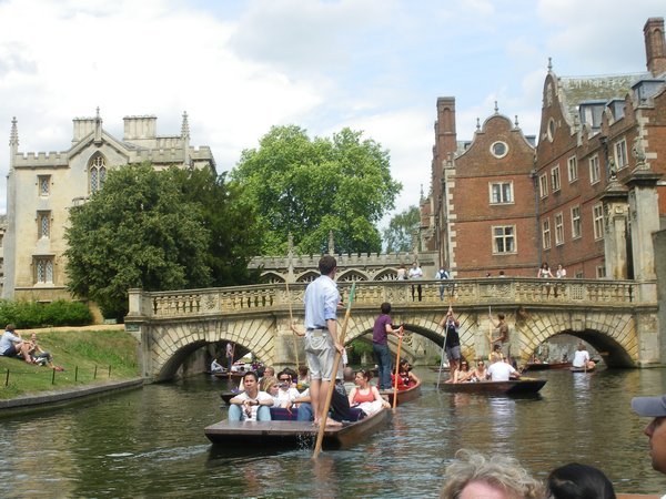 punting on the River Cam
