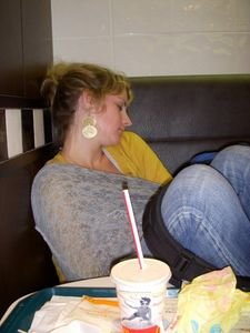 napping in mcdonalds