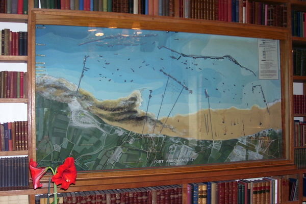 MODEL OF D-DAY HARBOURS AT CHARTWELL