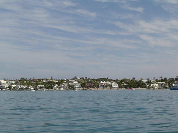 Dunmore Town from the Bay