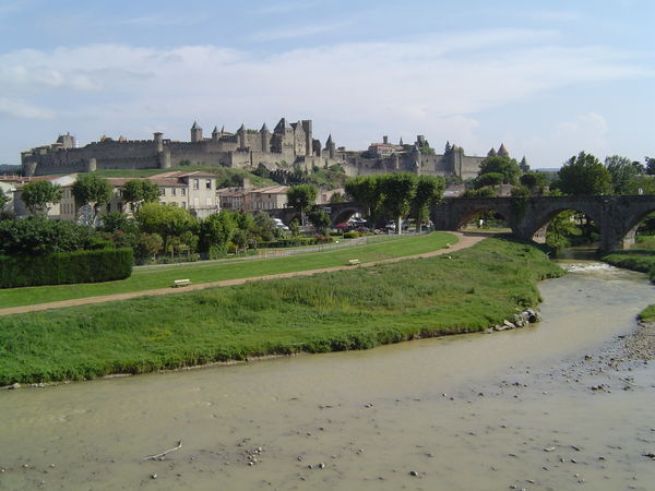 Carcassonne Postcard