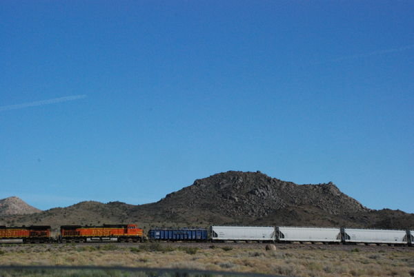 Train on Route 66