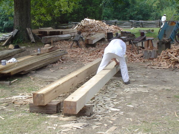 Hewing a Beam