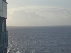 Approaching Grand Cayman