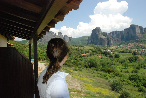 View from Meteora Hotel