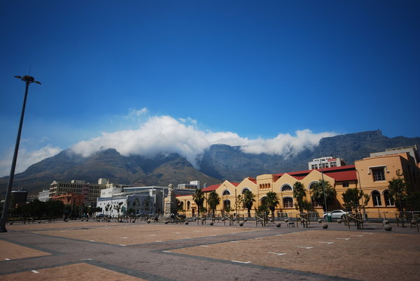 Table Mountain from the Market