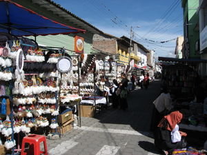 The Crafts Market at Otavalo