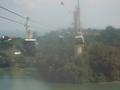The cable car over to Sentosa Island