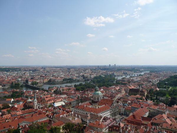 View from atop St Vitus