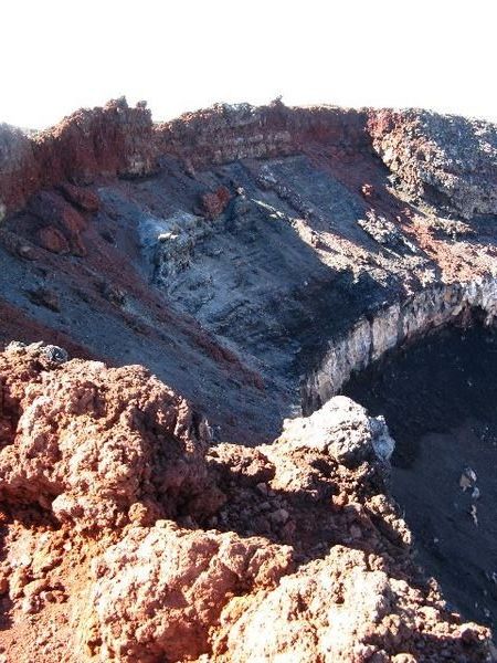 The crater of Mt Nagaruruhoe (Mt Doom)