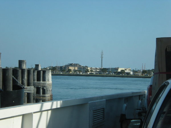 Port Aransas from the ferry