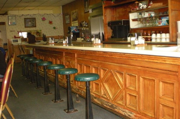 Main Street Cafe - Looks just the same as 50 years ago!