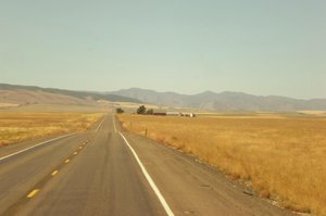Highway 2 in Eastern Washington