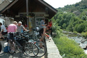 Lunch in le Pont de Montvert