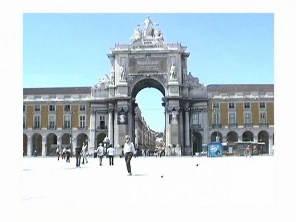 A Lisboa square