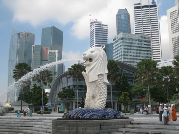 Singapore - Merlion Statue 