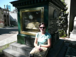 Me at Admiral Brown´s Grave