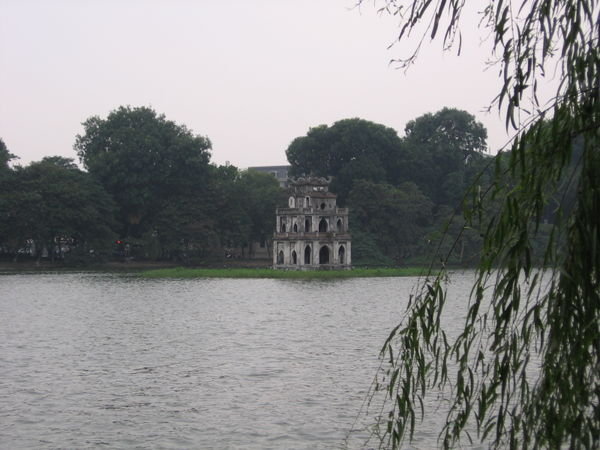 Lake in central Hanoi