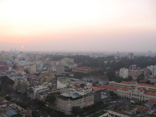 Saigon sunset