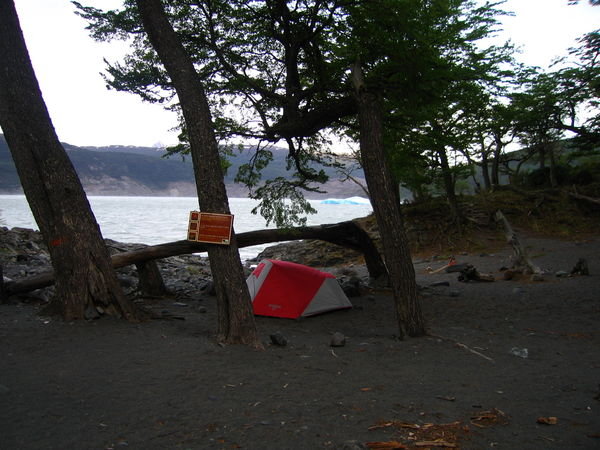 The first campsite