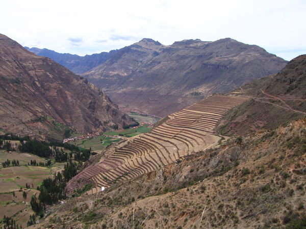 The Incan terraces