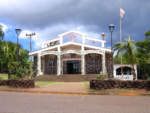 Hanga Roa's church