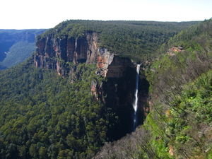 In the Blue Mountains - Bridal Veil Falls