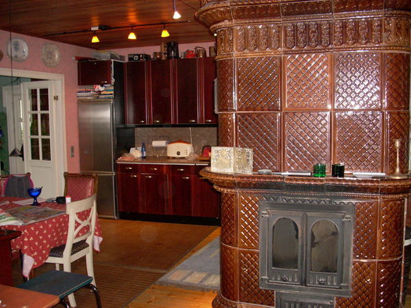 kitchen and heater!