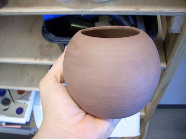 pot i threw in ceramics last period