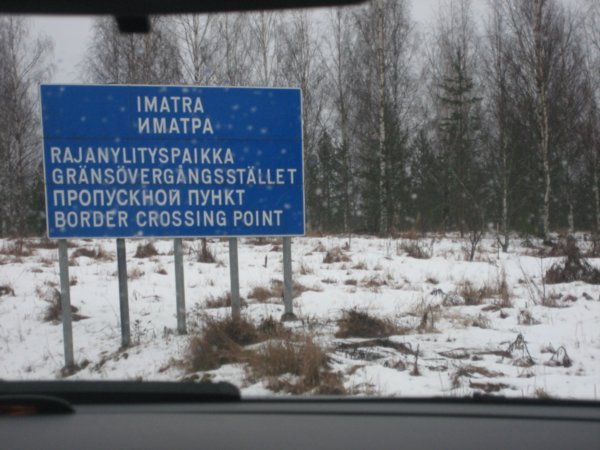 At the Russian Boarder!