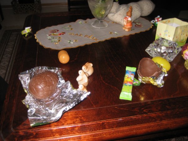 Chocolate eggs!