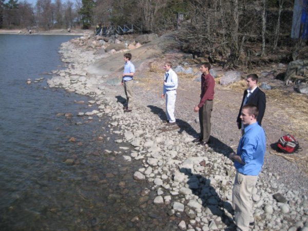 more rock skipping