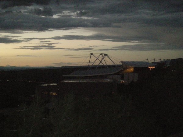 Santa Fe Opera House...in the distance