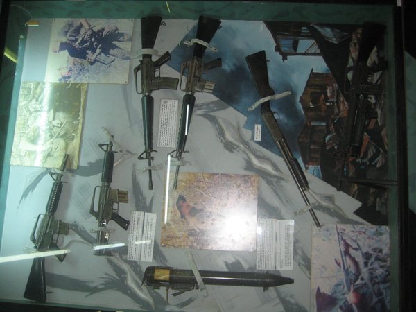 Guns in the was museum