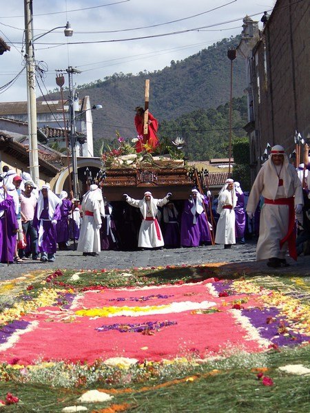 Good Friday procesión in the morning