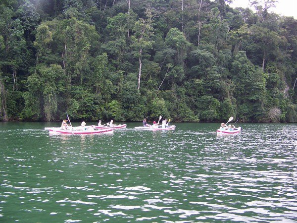 Kayaking the Rio Dulce