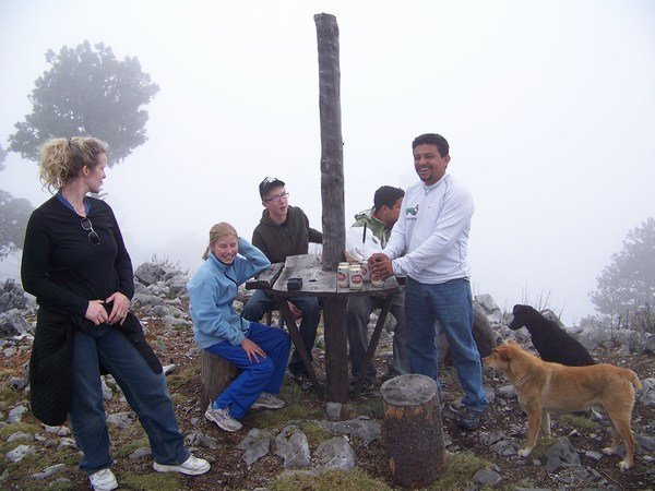 At the non-volcanic highest point of Guatemala