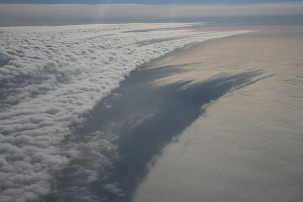 Clouds over the North Pole
