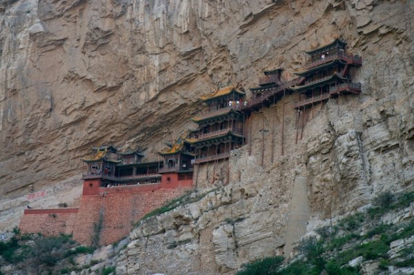 The hanging temple