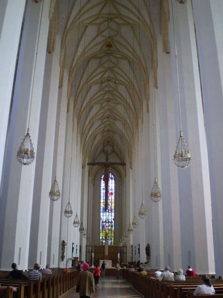 Inside the Frauenkirche 