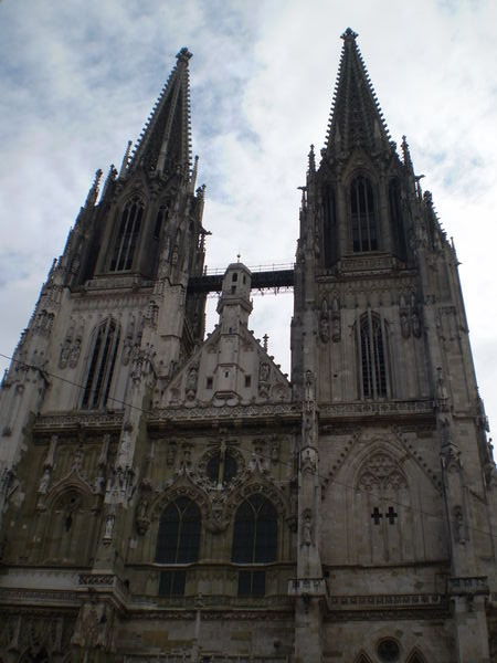 The Dom (cathedral) in Regensburg