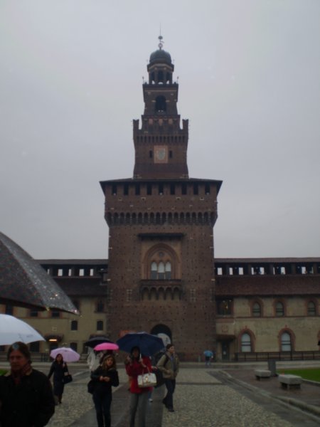 One of the towers of the Castella
