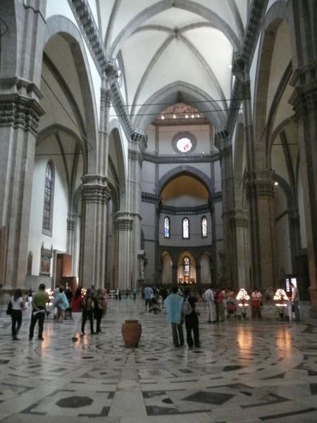 Inside Florence Cathedral 