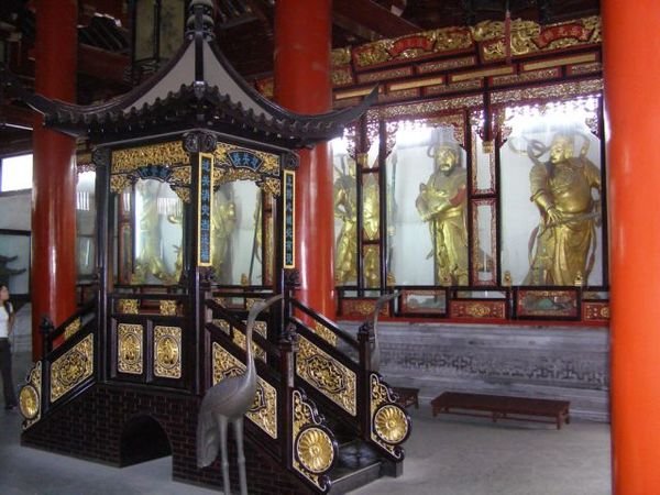 Inside Temple of Mystery, Suzhou
