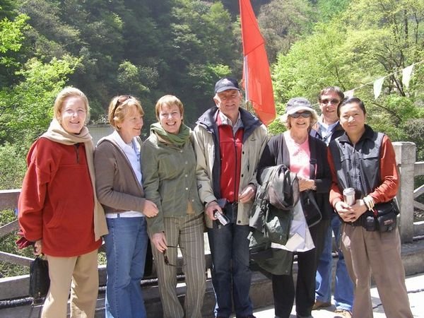 Whole Group with Driver at Panda Reserve